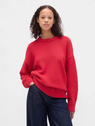 100% Cotton Oversized Sweater | Gap (US)