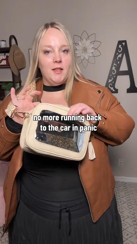 Nobody tells you about the clear bag rule until you’re already at the gate and stuck figuring it out. This one fits my phone and wallet comfortably and actually feels cute to wear.

clear bag stadium approved, clear crossbody purse, concert bag clear, stadium approved purse, small crossbody bag women, game day bag


#LTKFestival