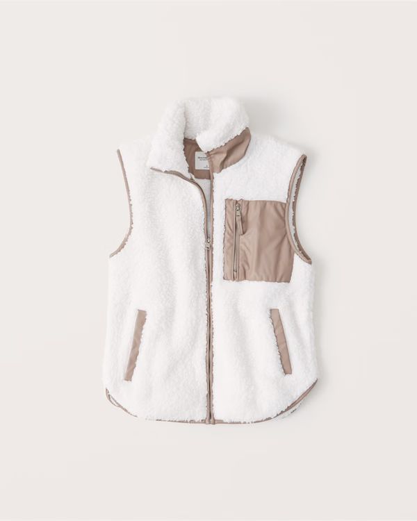 Cloud Sherpa Vest | Abercrombie & Fitch (US)