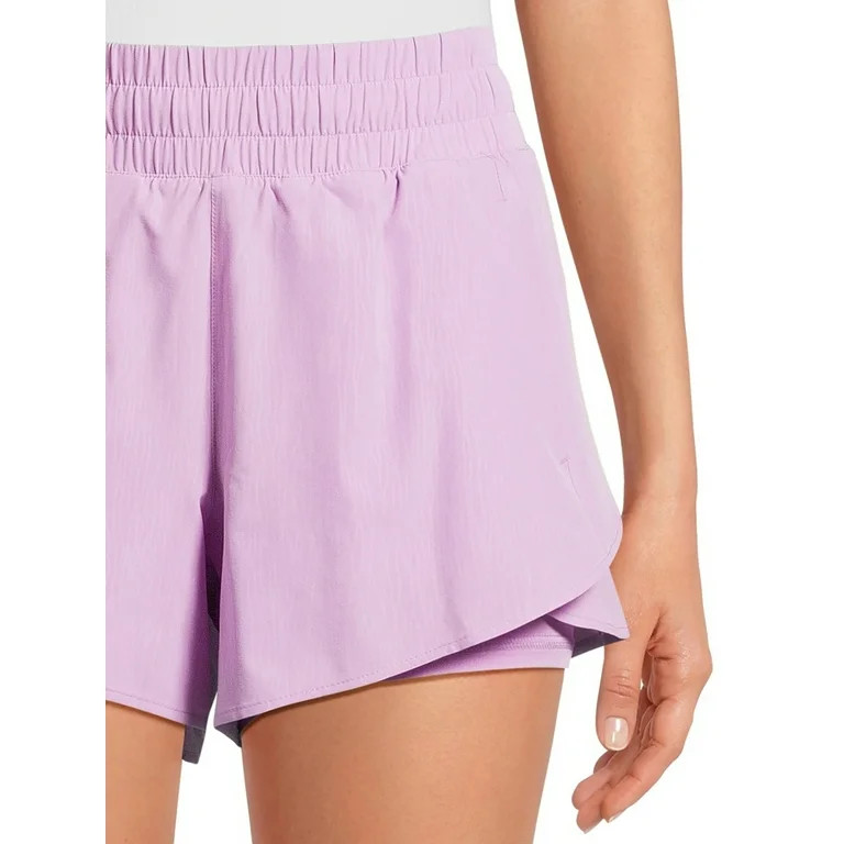 Avia Women's Running Shorts with Bike Liner, 5" Inseam, Sizes XS-XXXL - Walmart.com | Walmart (US)