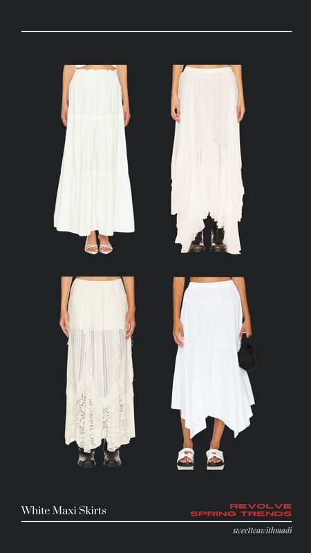 I wore a similar white maxi skirt to the Revolve festival, rounded up some on the site for us! 

Revolve, revolve trends, white maxi skirt, boho fashion, western fashion, spring style 

#LTKSeasonal #LTKFestival #LTKstyletip