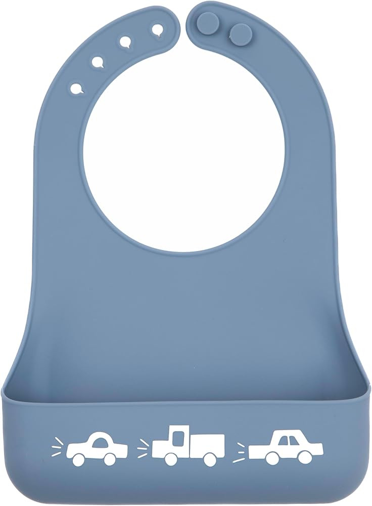 BELLA TUNNO Little Bites Bib – Silicone Baby Bibs for Infant Girls and Boys Ages 3-12 Months, B... | Amazon (US)