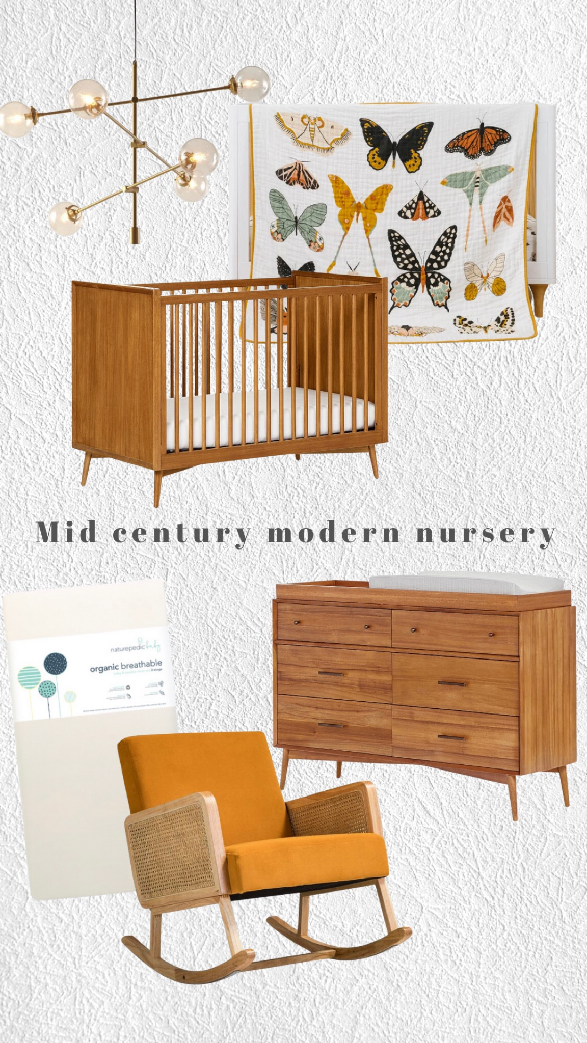 Mid century modern nursery ✨

#LTKbaby #LTKfamily #LTKkids