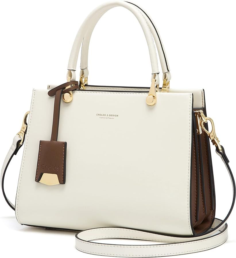 Cnoles Handbags for Women Large Capacity Tote Shoulder Bags Ladies Handle Satchel Purse | Amazon (US)