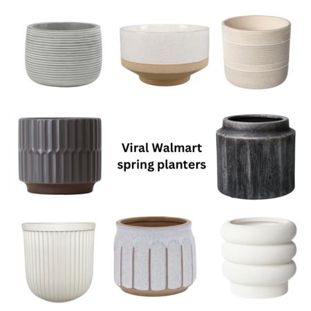 Walmart brought back some of their viral planters for such an affordable price plus a few new designs! 

#LTKhome #LTKstyletip