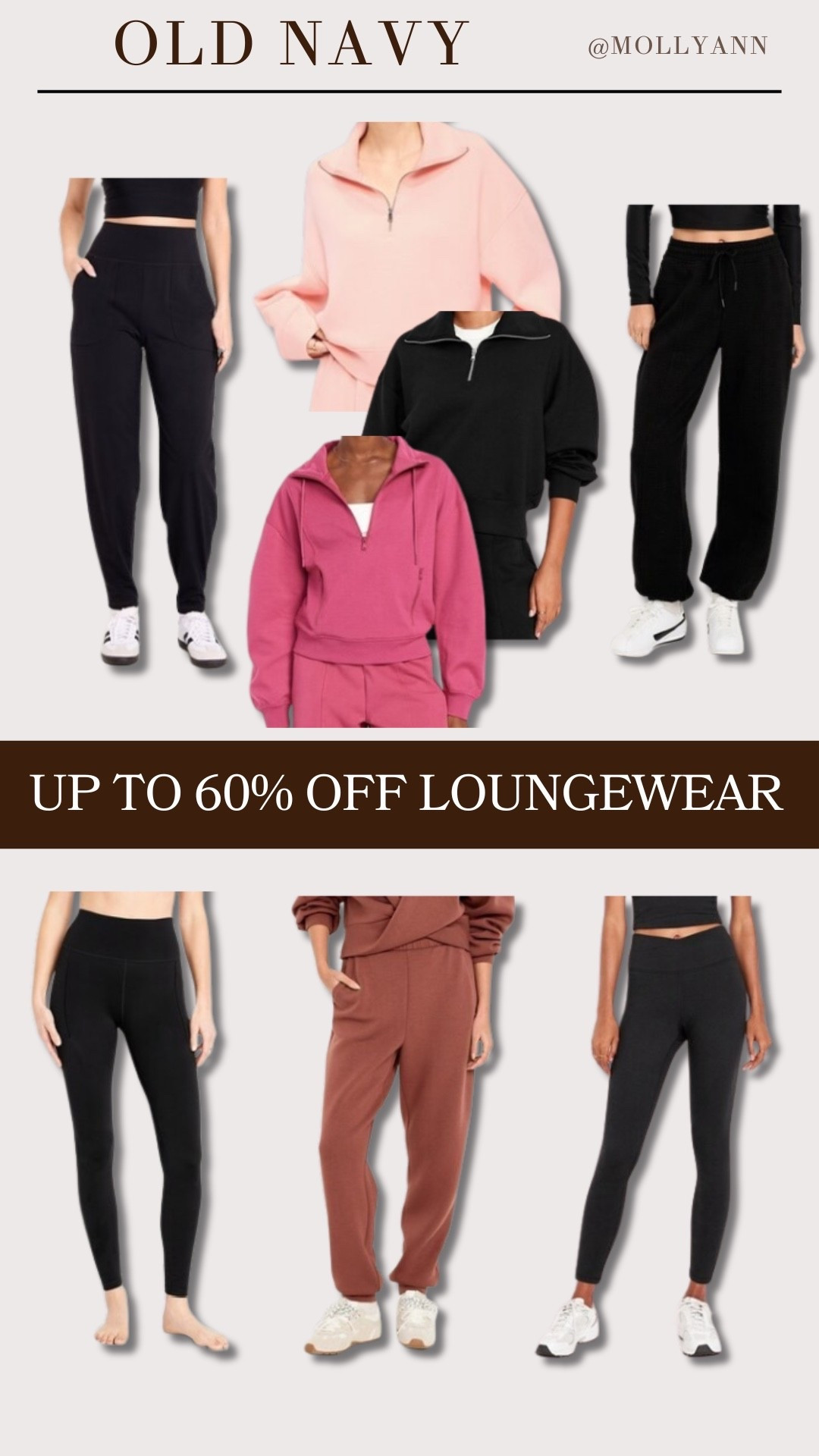 Up to 60% off loungewear finds at old navy! 

#LTKSaleAlert #LTKActive #LTKfitnessgoals