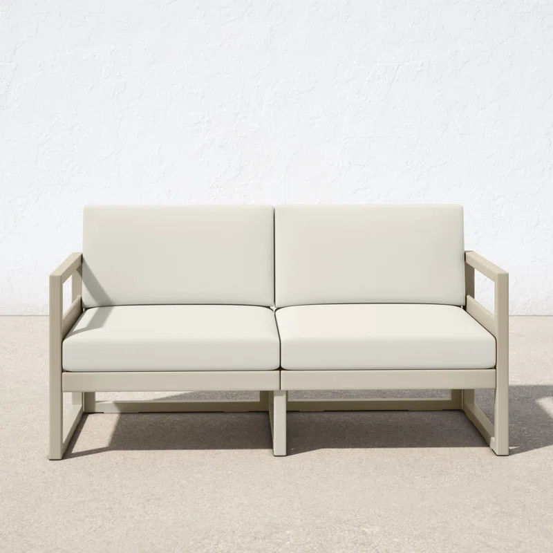 Lane 58'' Outdoor Loveseat | AllModern