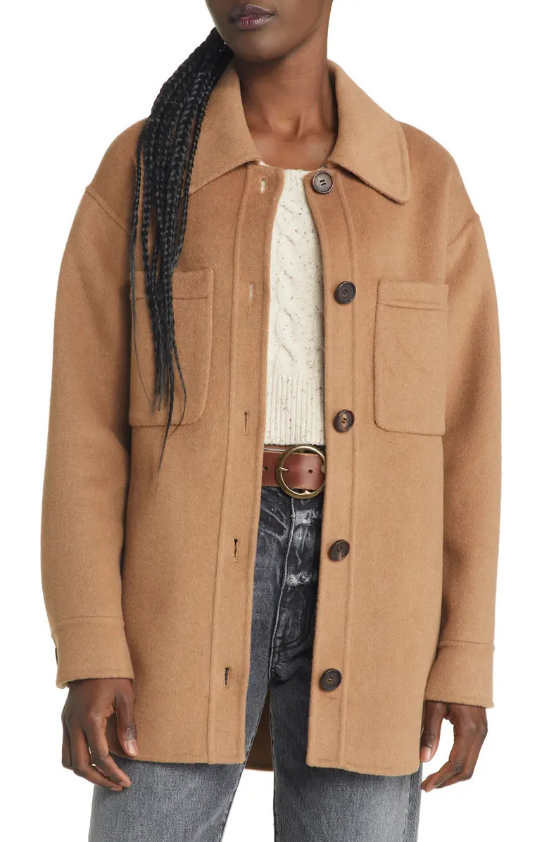 Rails Connie Wool Blend Shirt Jacket | Nordstrom | Nordstrom