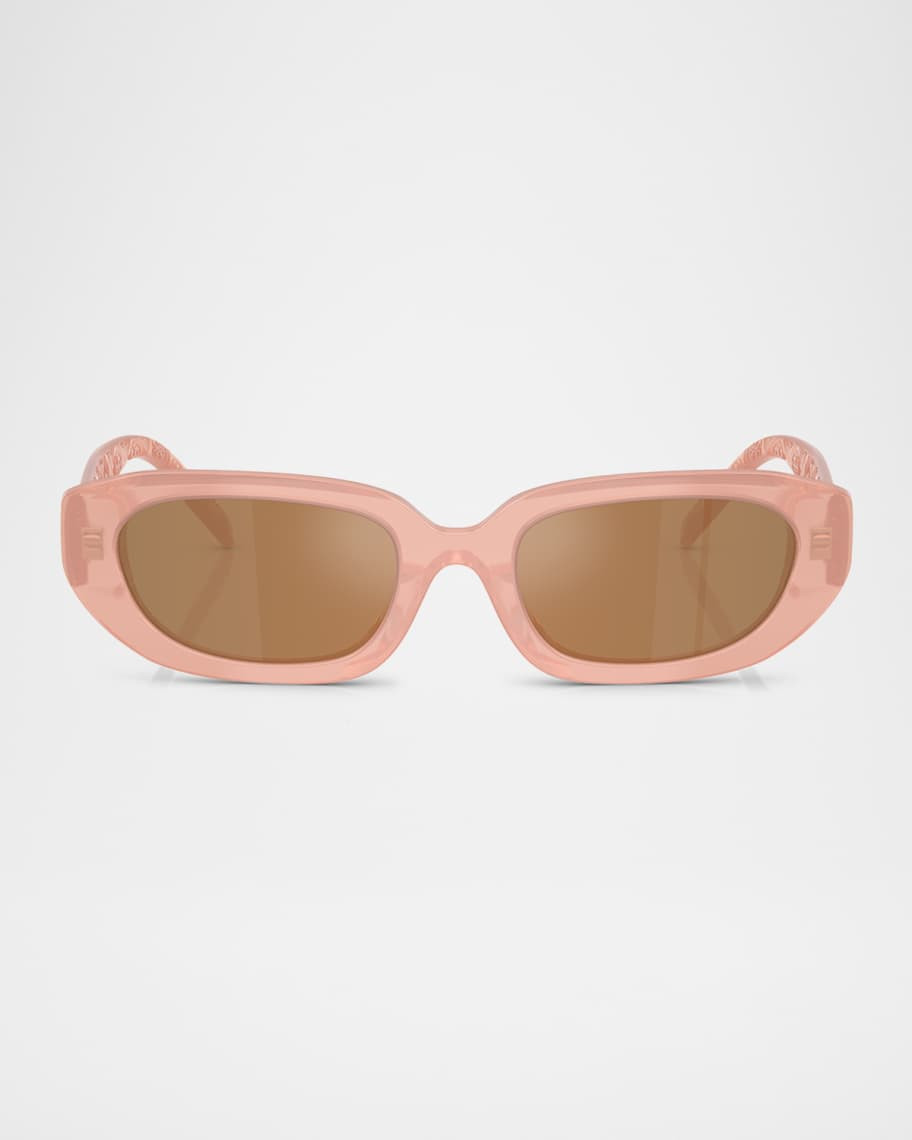 Tory Burch TY7219U Rectangular Acetate Sunglasses | Neiman Marcus