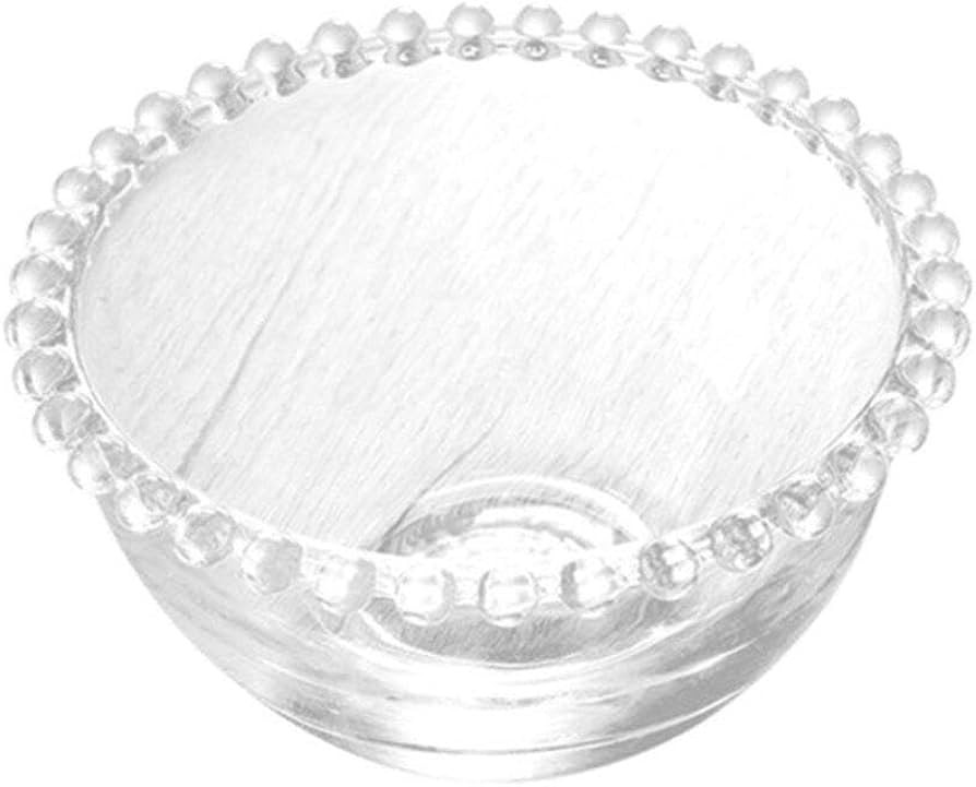 Luxshiny Glass Dessert Bowl 4.6 Inch Transparent Food Serving Bowl for Fruit Salad Ice Cream Snac... | Amazon (US)