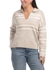 Pull Over Striped Polo | TJ Maxx