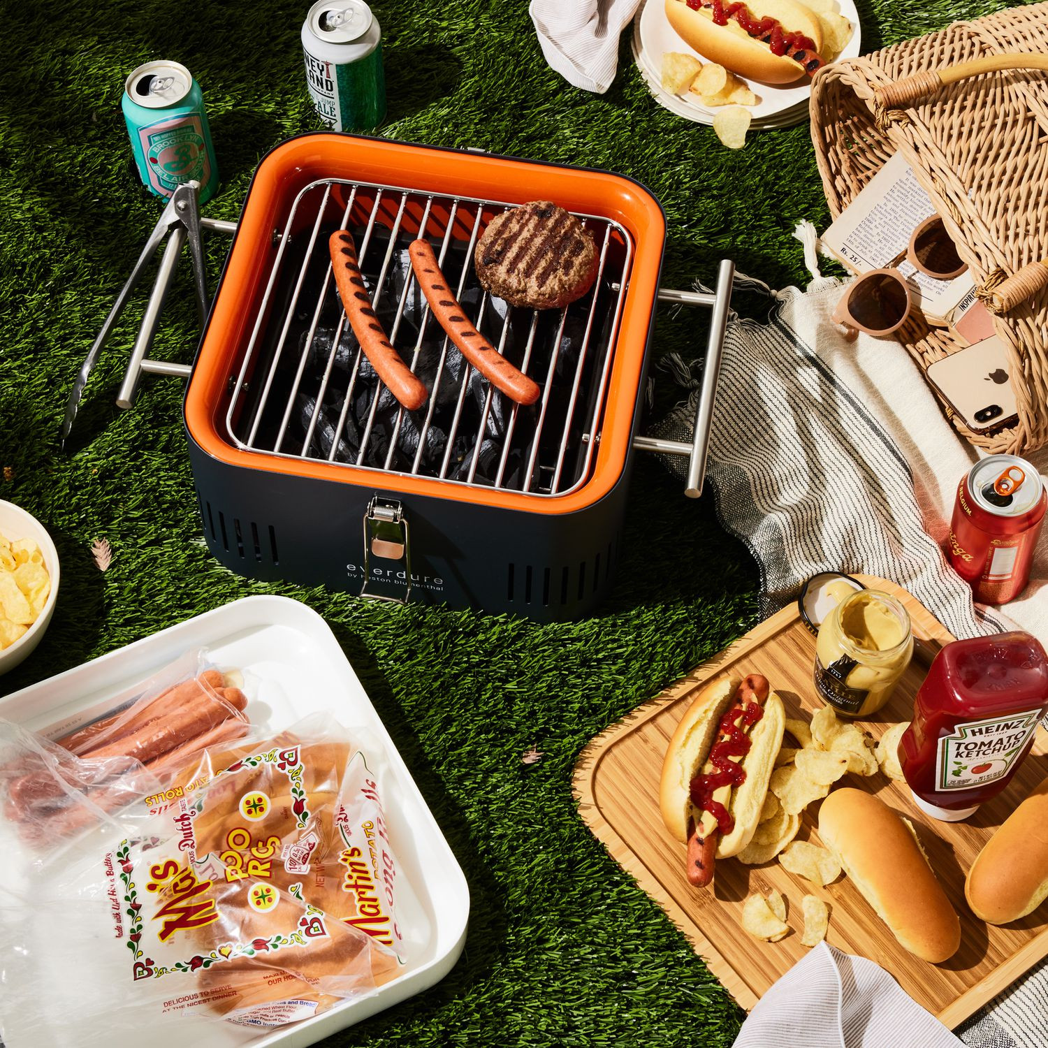 Everdure CUBE Portable Charcoal Grill | Food52