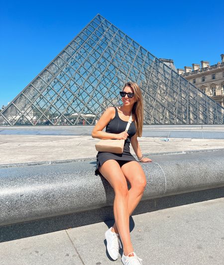 Paris Outfit — Louvre Museum

Our bags didn’t make our connecting flight, so we had to work with the few articles of clothing we had today! Still think this outfit turned out cute for a day exploring Paris! 

Black mini skort is the perfect length, and it actually looks like a skirt from the back too!! (Such a pet peeve of mine when skorts still look like shorts from the back!!) Comfortable tailored fabric, and on sale for $40!! 

#LTKFind #LTKtravel #LTKunder50