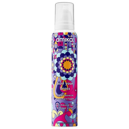 amika Bust Your Brass Violet Leave-In Foam 5.3 oz/ 388 mL | Sephora (US)