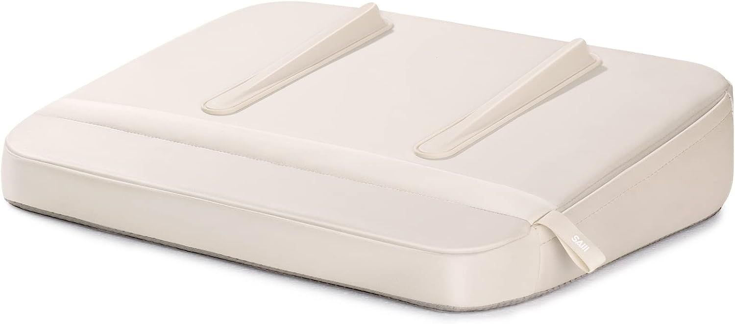 SAIJI Computer Lap Desk with Pillow Cushion, Fits up to 17 inch Laptop, MacBookAir, with Storage ... | Amazon (US)