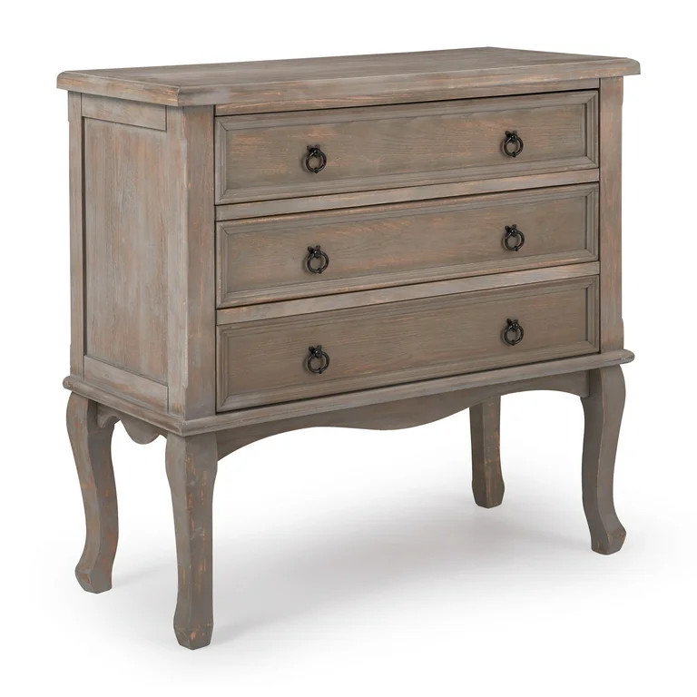 ClickDecor Thomas Traditional Accent Cabinet Console Table with Storage, Gray | Walmart (US)