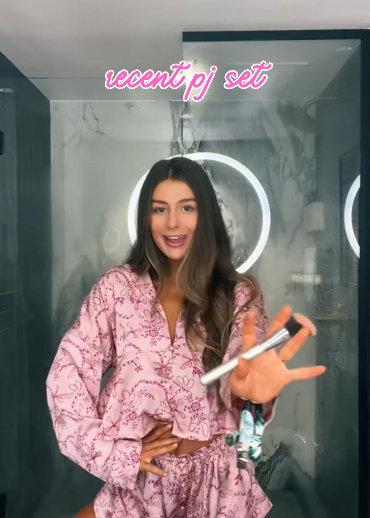 Recent TikTok pjs!!! On sale run and grab it while you can !!!! Wearing a size XS runs a little oversized 

#LTKSaleAlert