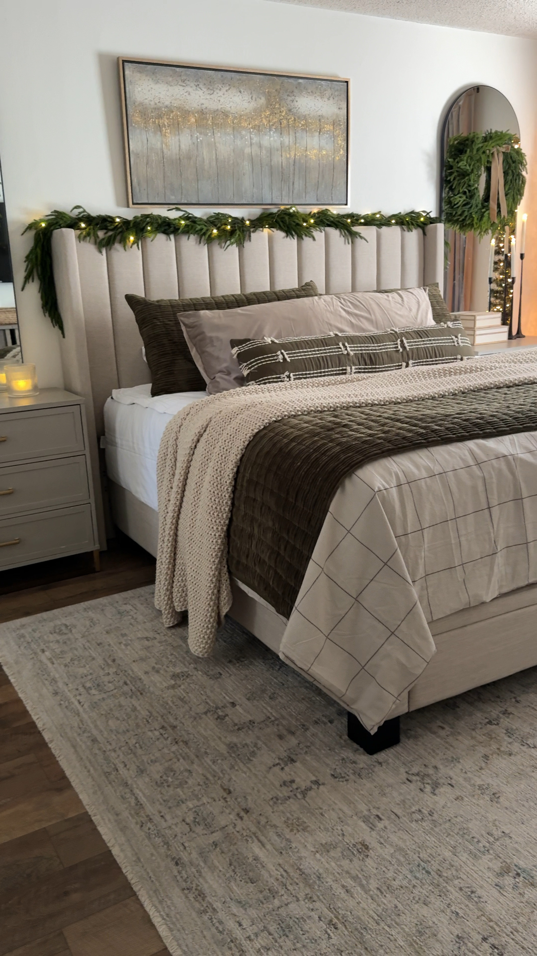 My cream velvet quilt (it’s under all the layers and my chunky knit throw blanket are on sale 40% off this week!!!! 

#LTKHome #LTKSaleAlert #LTKSeasonal