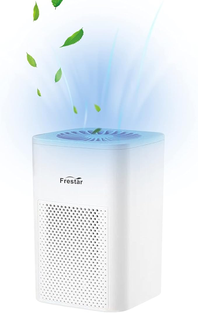 Desktop Air Purifier with HEPA Filter for Office Bedroom Bathroom, Small USB Air Purifiers for Po... | Amazon (US)