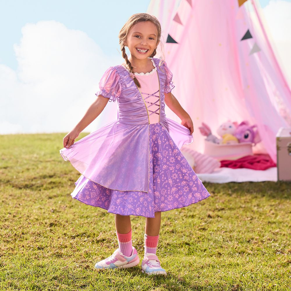Rapunzel Disney Story Play Dress for Kids – Tangled | Disney Store