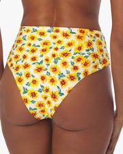Riviera Micro Sunflowers Bikini Bottom | We Wore What