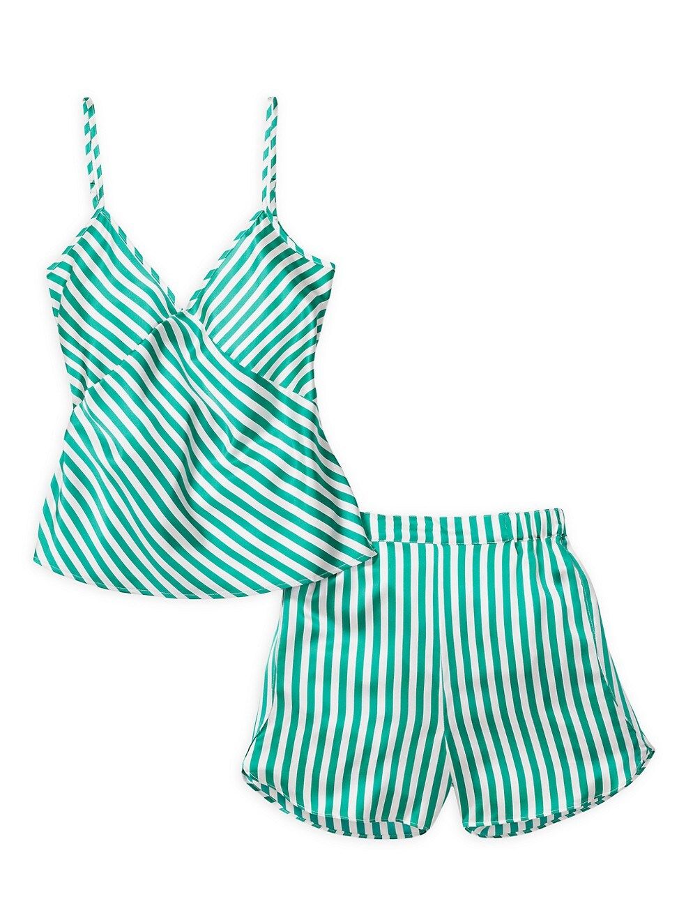 Silk Striped Camisole Shorts Pajama Set | Saks Fifth Avenue