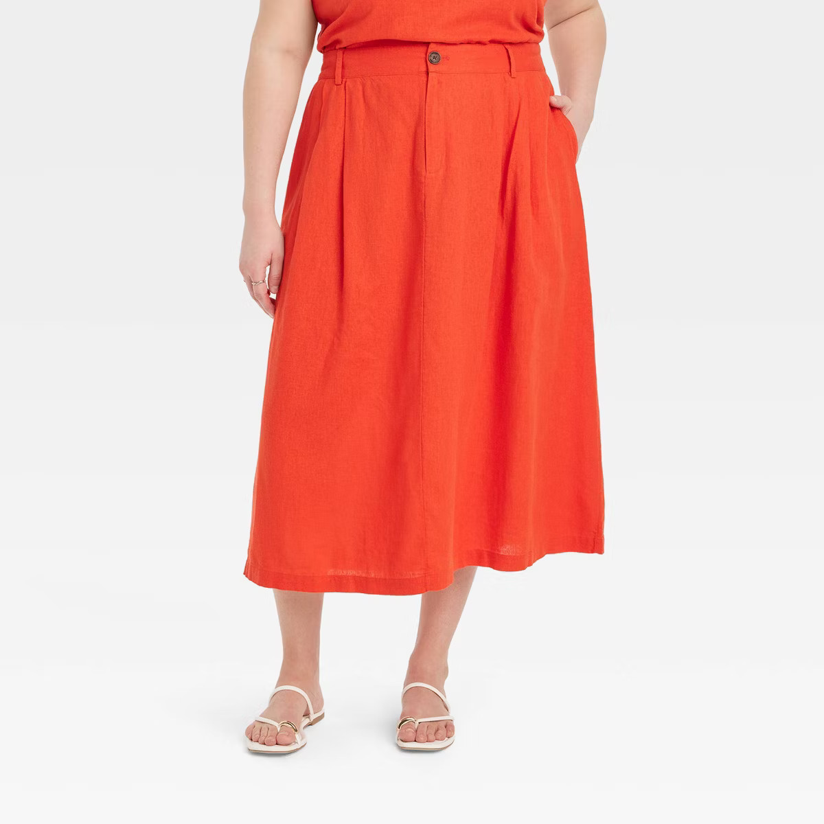 Women's Americana Picnic A-Line Maxi Skirt - A New Day™ | Target