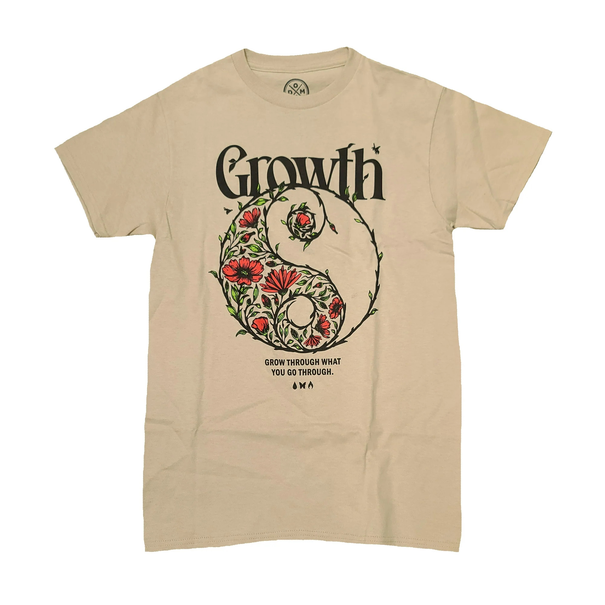Growth Grow Through What You Go Through Putty Graphic T-Shirt - Medium | Walmart (US)