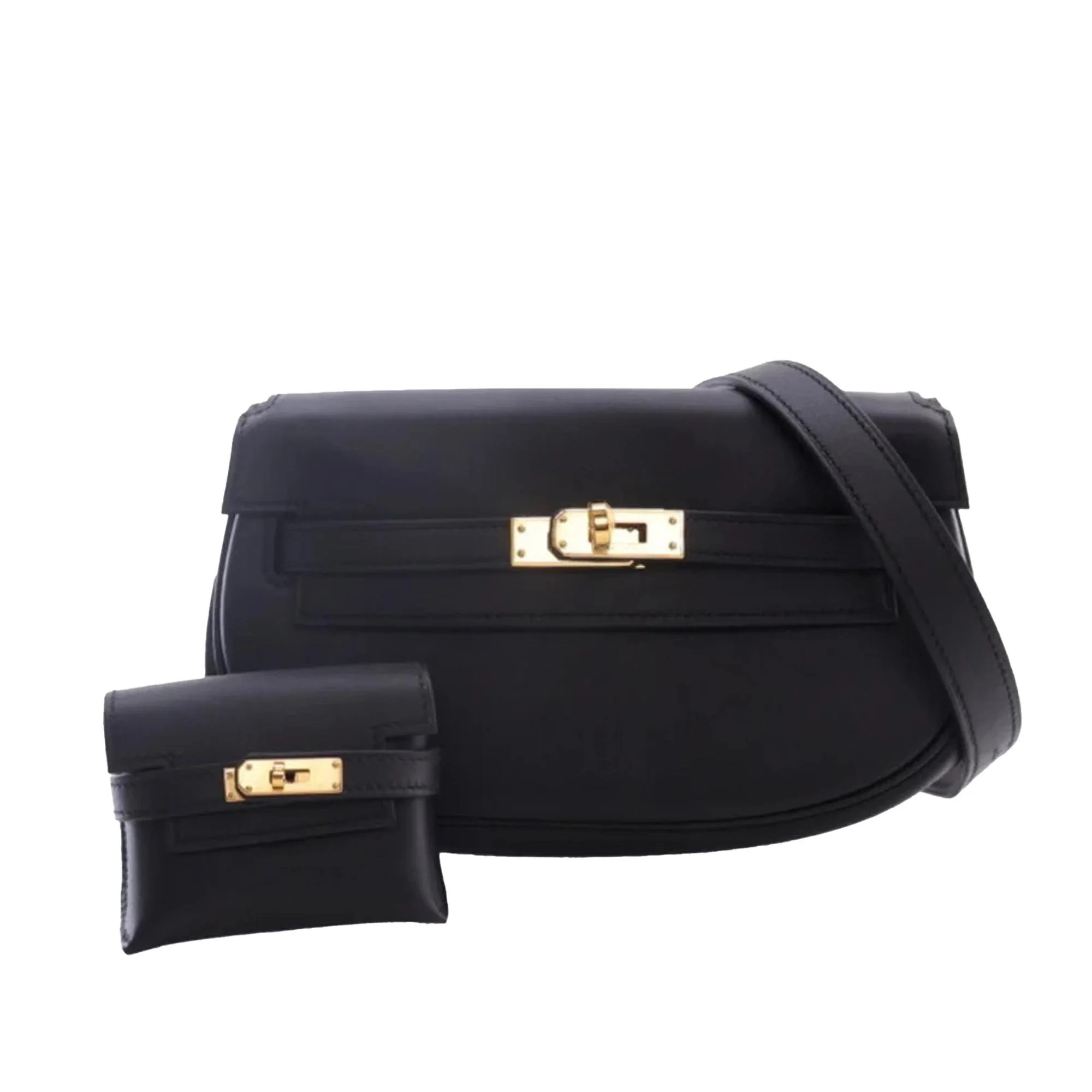Hermes Black Swift Kelly Moove | Italist.com US
