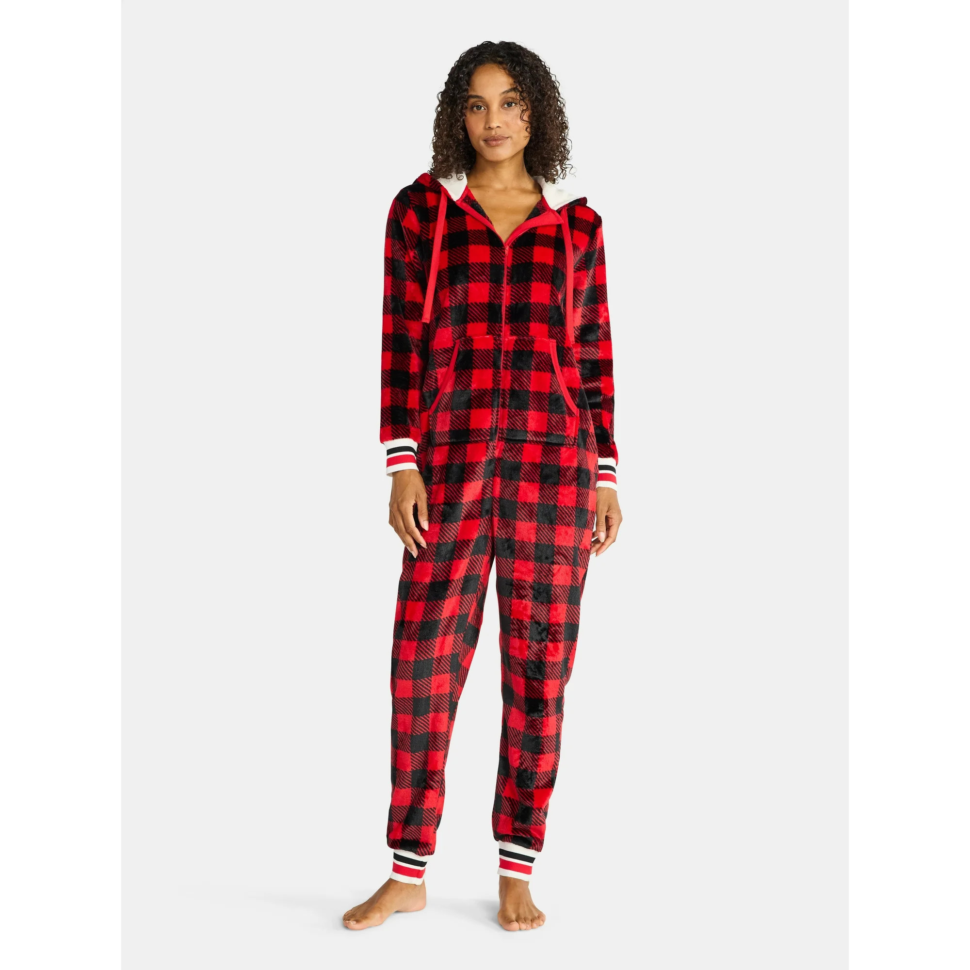 Holiday Time Women's Cabin Union Suit, Sizes XS-3X - Walmart.com | Walmart (US)