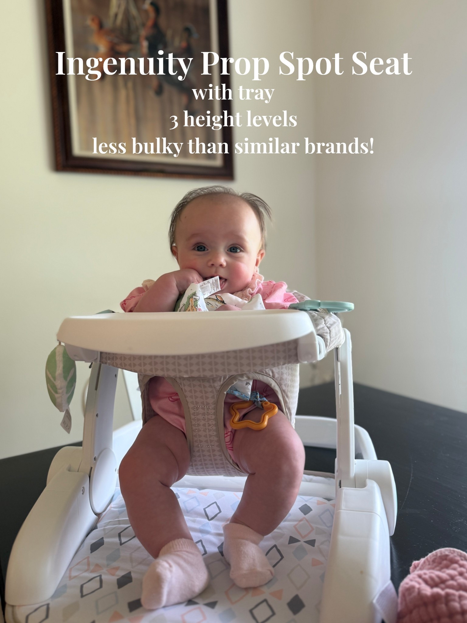 we bring this with us anywhere we’ll be at long periods of time bc she LOVES being apart of the convos 🙃😅

#LTKBaby #LTKTravel #LTKKids