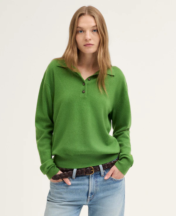 Polo Sweater in SoftWool | Madewell