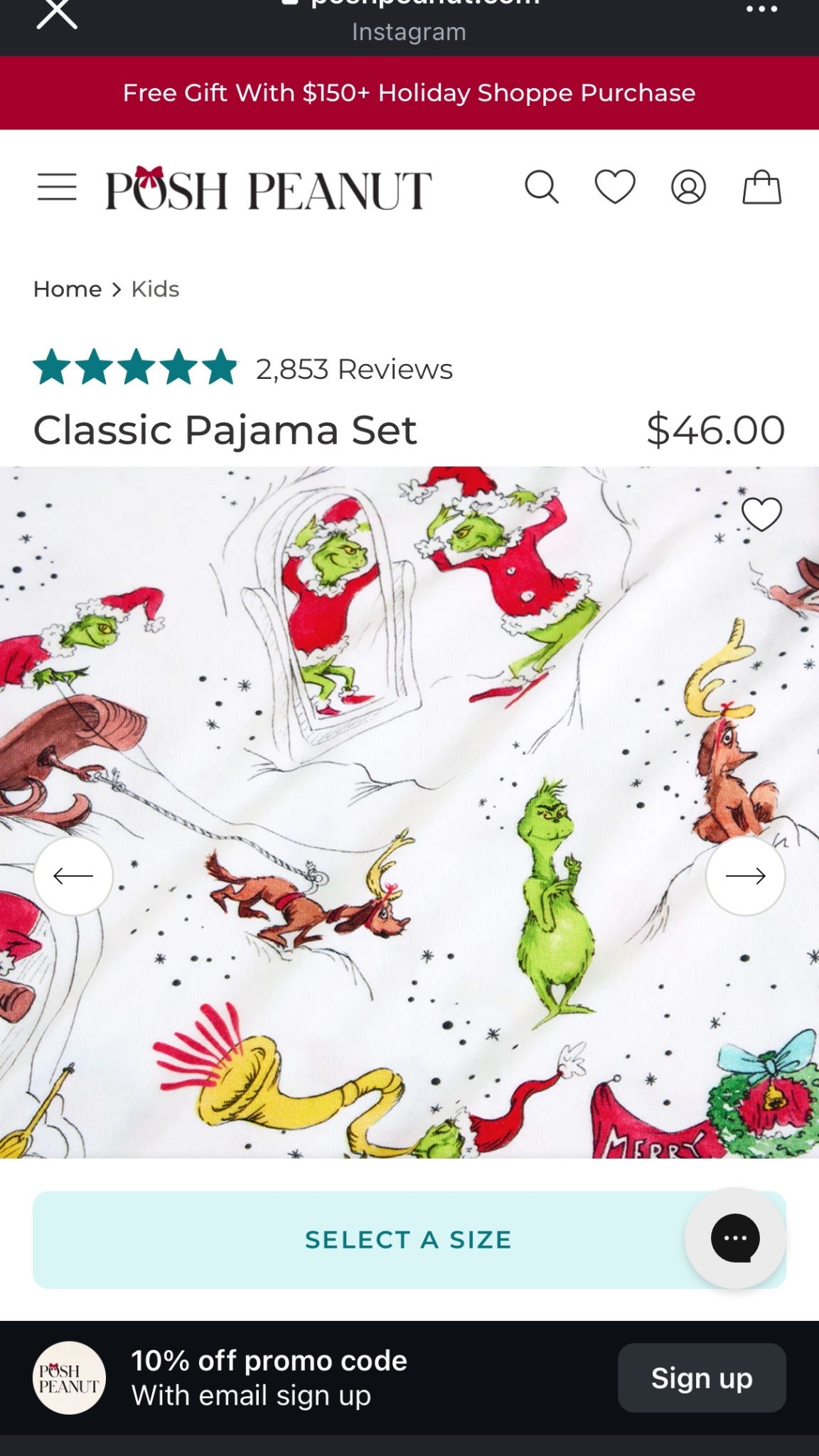 Posh Peanut x The Grinch collab! Bamboo pajamas 

#LTKKids #LTKHoliday #LTKBaby