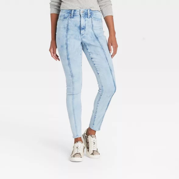 Women's Super-High Rise Skinny Jeans - Universal Thread™ Light Wash | Target