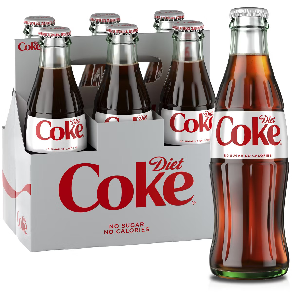 Diet Coke - 6pk/8 fl oz Glass Bottles | Target