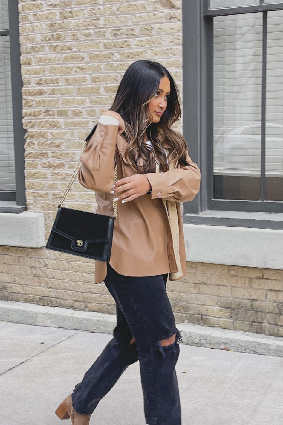 Fall Outfit Inspo 2022 | Faux leather jacket, brown suede boots

#LTKshoecrush #LTKstyletip #LTKSeasonal