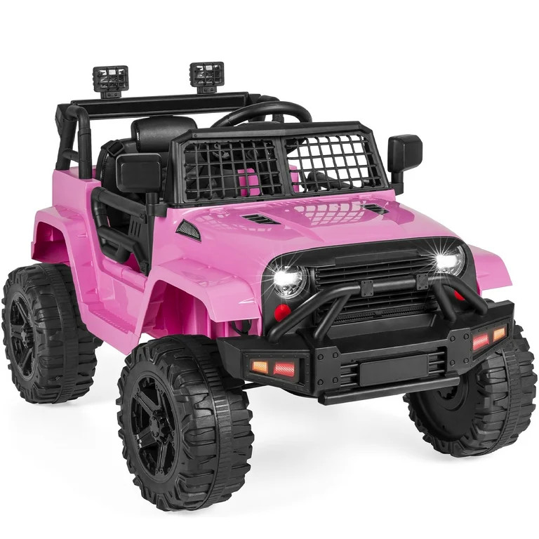 Best Choice Products Pink 12 V Classic Truck Powered Ride-On with Parent Remote Control and LED L... | Walmart (US)