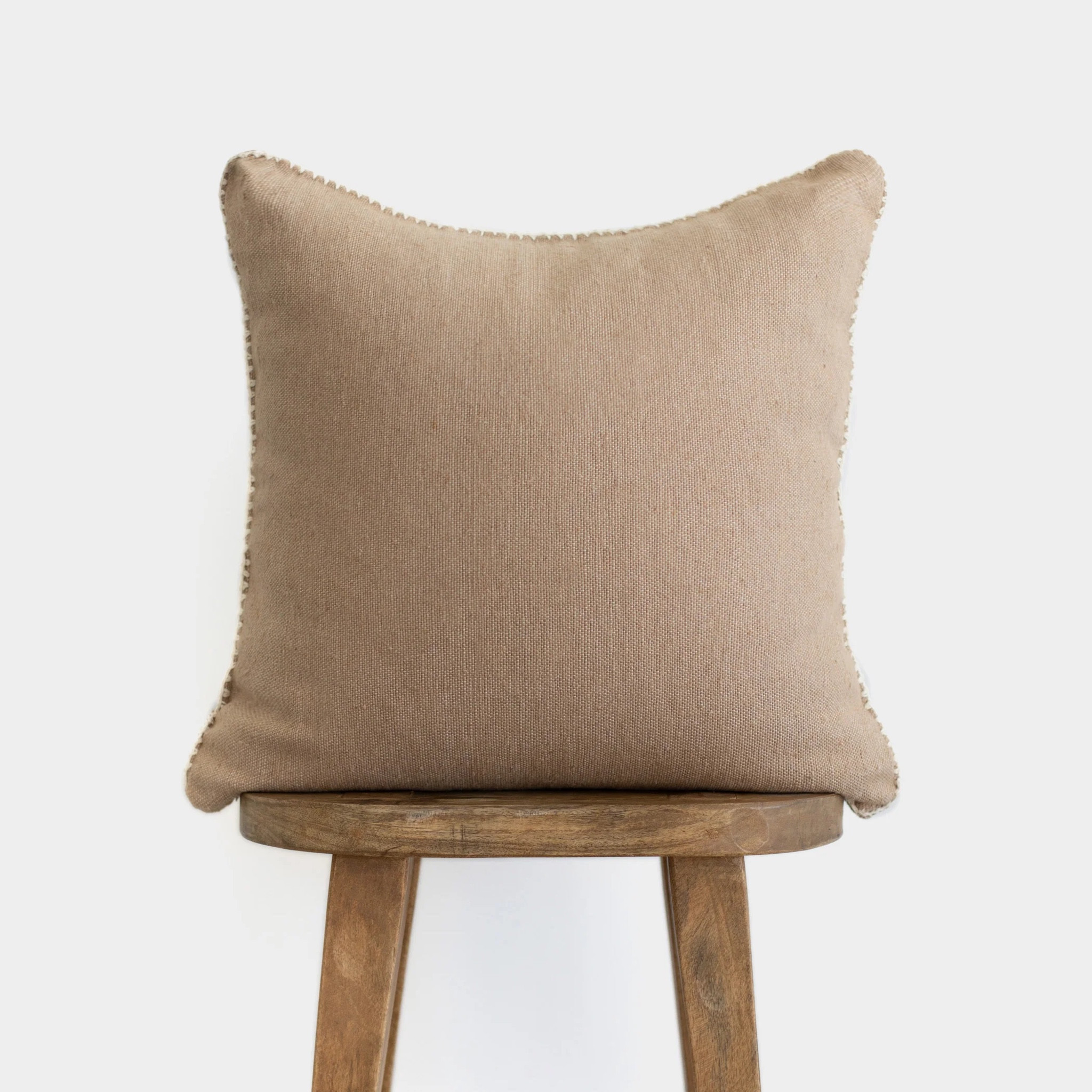 Woven Nook Jupiter in Tan 22” Pillow Cover