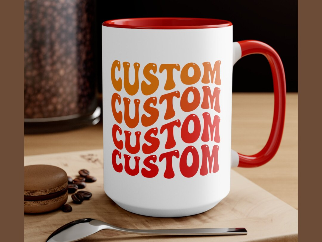 Personalized Mugs, Custom Mug, Design Your Own Coffee Mug, Christmas Gift, Customizable Mug ,Cust... | Etsy (US)