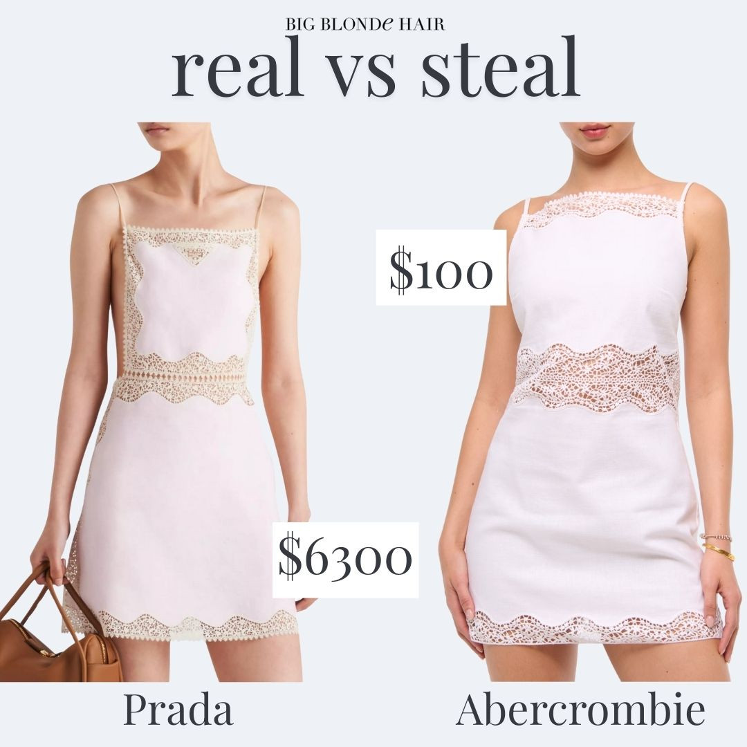 Steal Paige DeSorbo’s dress at Lindsay Hubbard’s gender reveal for less with this lace inset  dress 