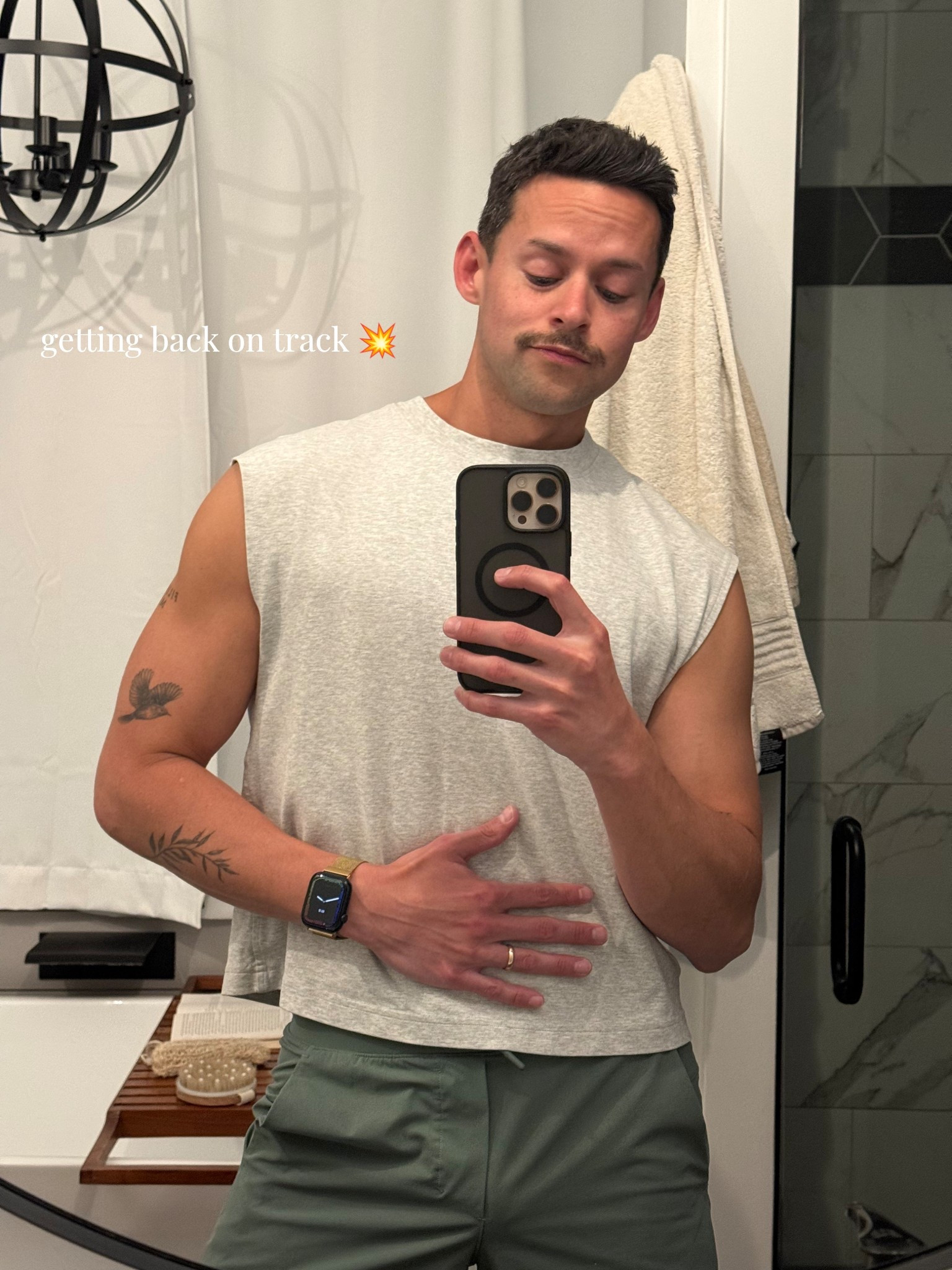 Papa put on some lbs after vacay but getting back after it!

I got a lot of inquires on this tank! It’s such a good crop fit, soft, and high quality from Abercrombie!



#LTKfitnessgoals #LTKMens #LTKdayinmylife