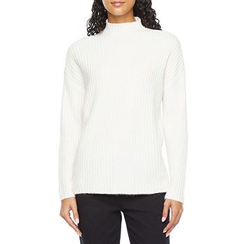 Liz Claiborne Womens Mock Neck Long Sleeve Tunic Top | JCPenney