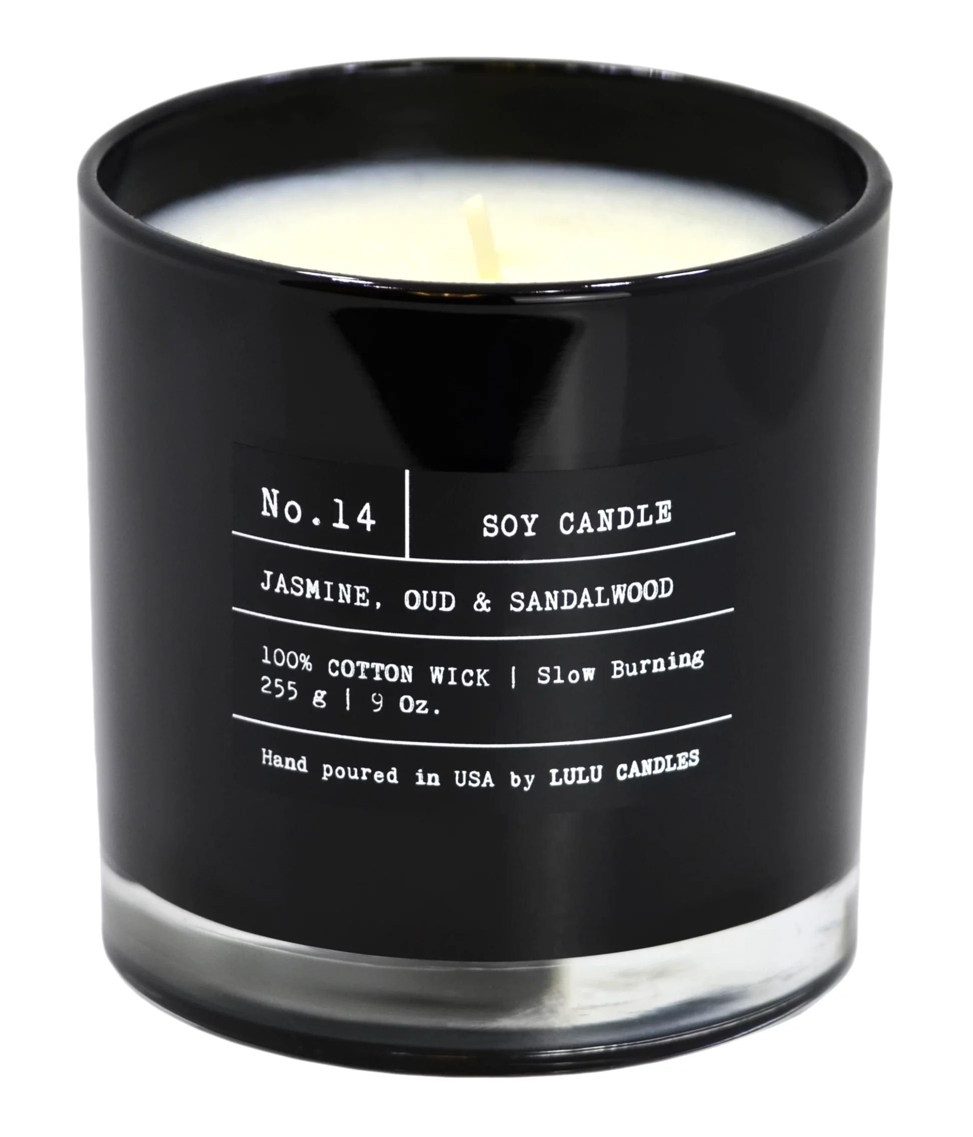 Lulu Candles - Jasmine, Oud & Sandalwood - 9 Oz.  Jar Candle | Walmart (US)