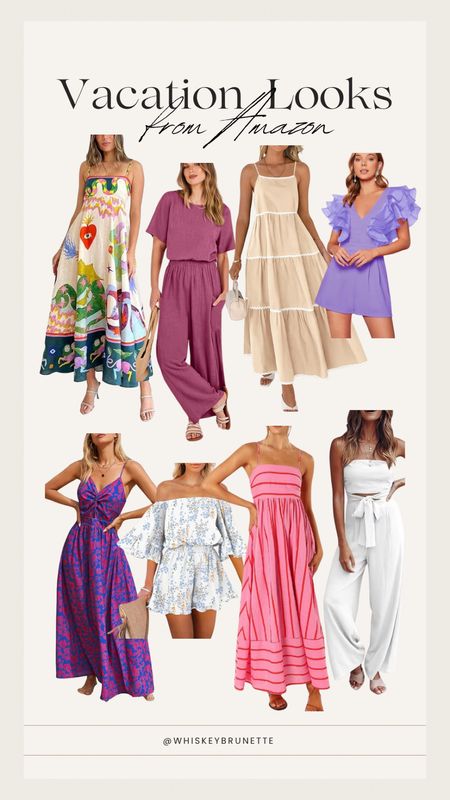 How cute are these fashion finds from Amazon for summer vacations? Would make the cutest dinner outfit!

#LTKFindsUnder100 #LTKStyleTip #LTKTravel