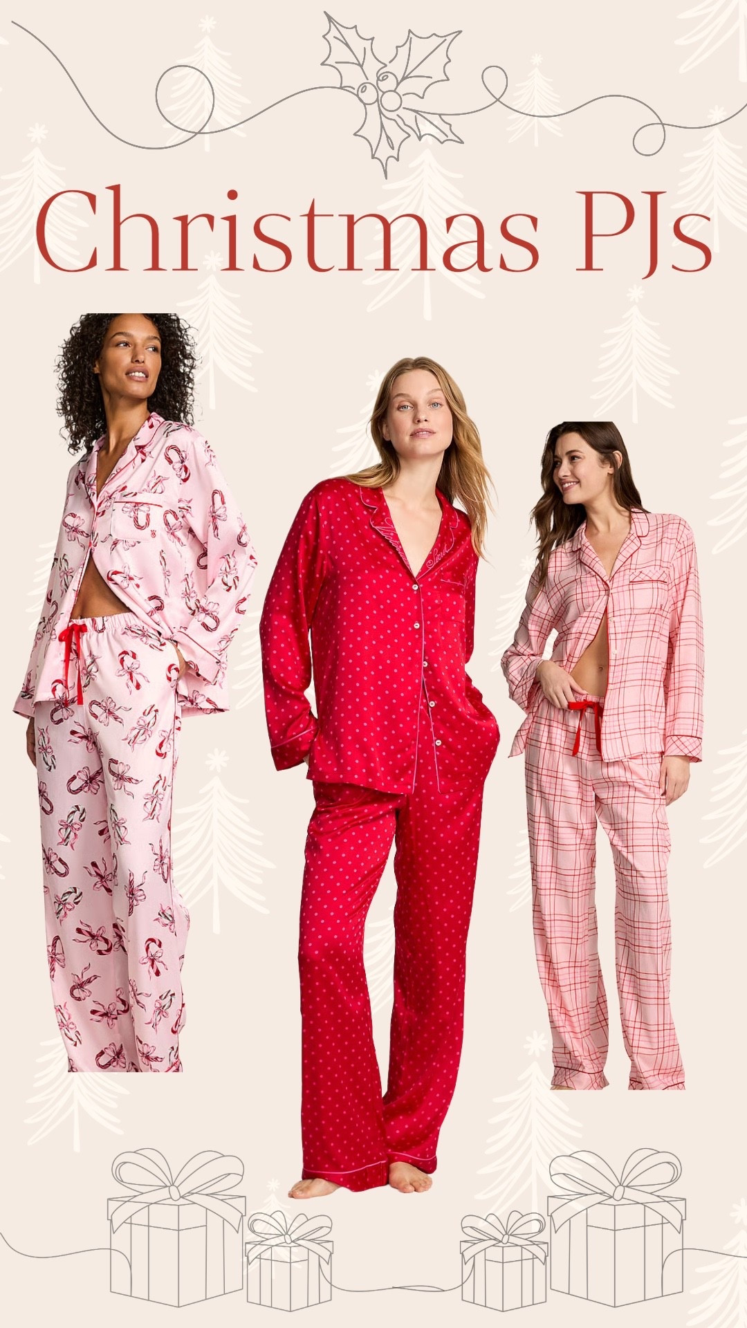 New red and pink Christmas PJs for her ! 

#LTKSeasonal #LTKHoliday #LTKGiftGuide