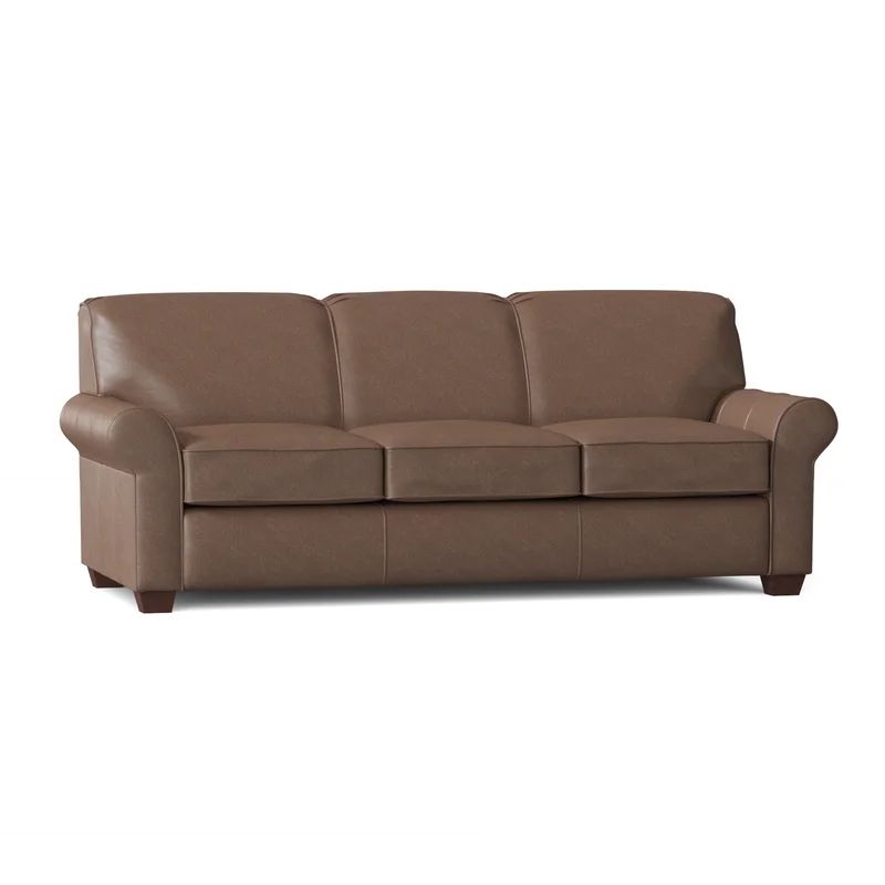 Mojave 81'' Leather Sofa | Wayfair North America