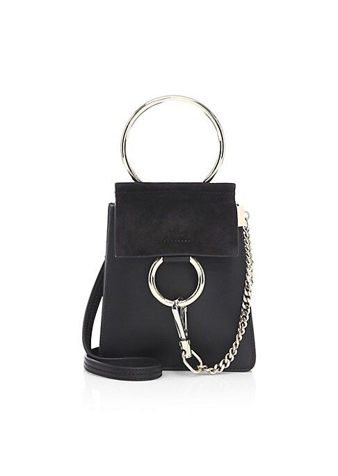 Mini Faye Leather Bracelet Bag | Saks Fifth Avenue