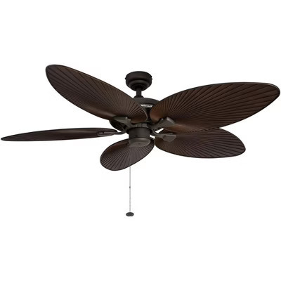 Honeywell Palm Island 52 Inch Tropical Ceiling Fan, No Light, Oil Rubbed Bronze | Target