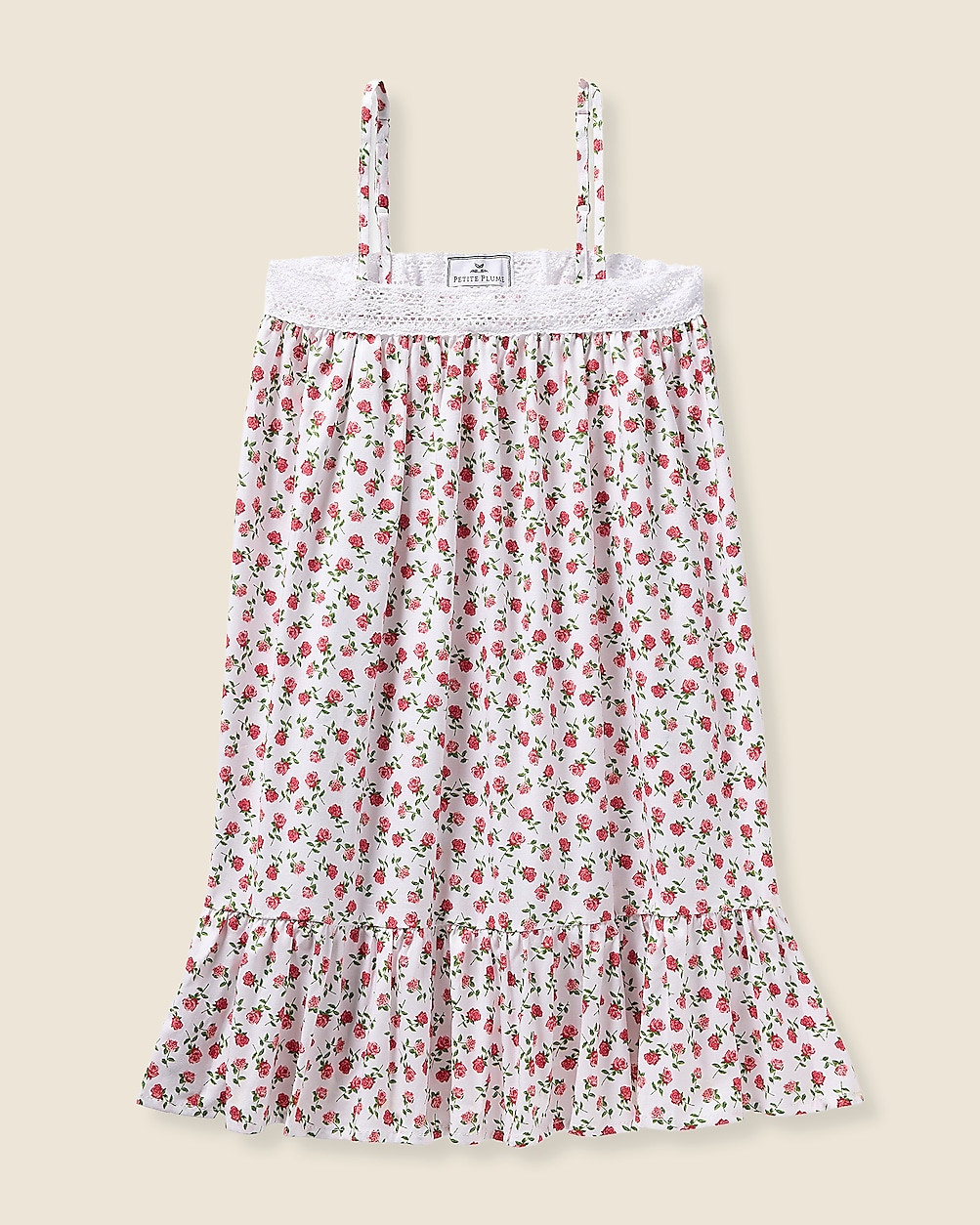 Petite Plume girls' twill Lily nightgown | J. Crew US