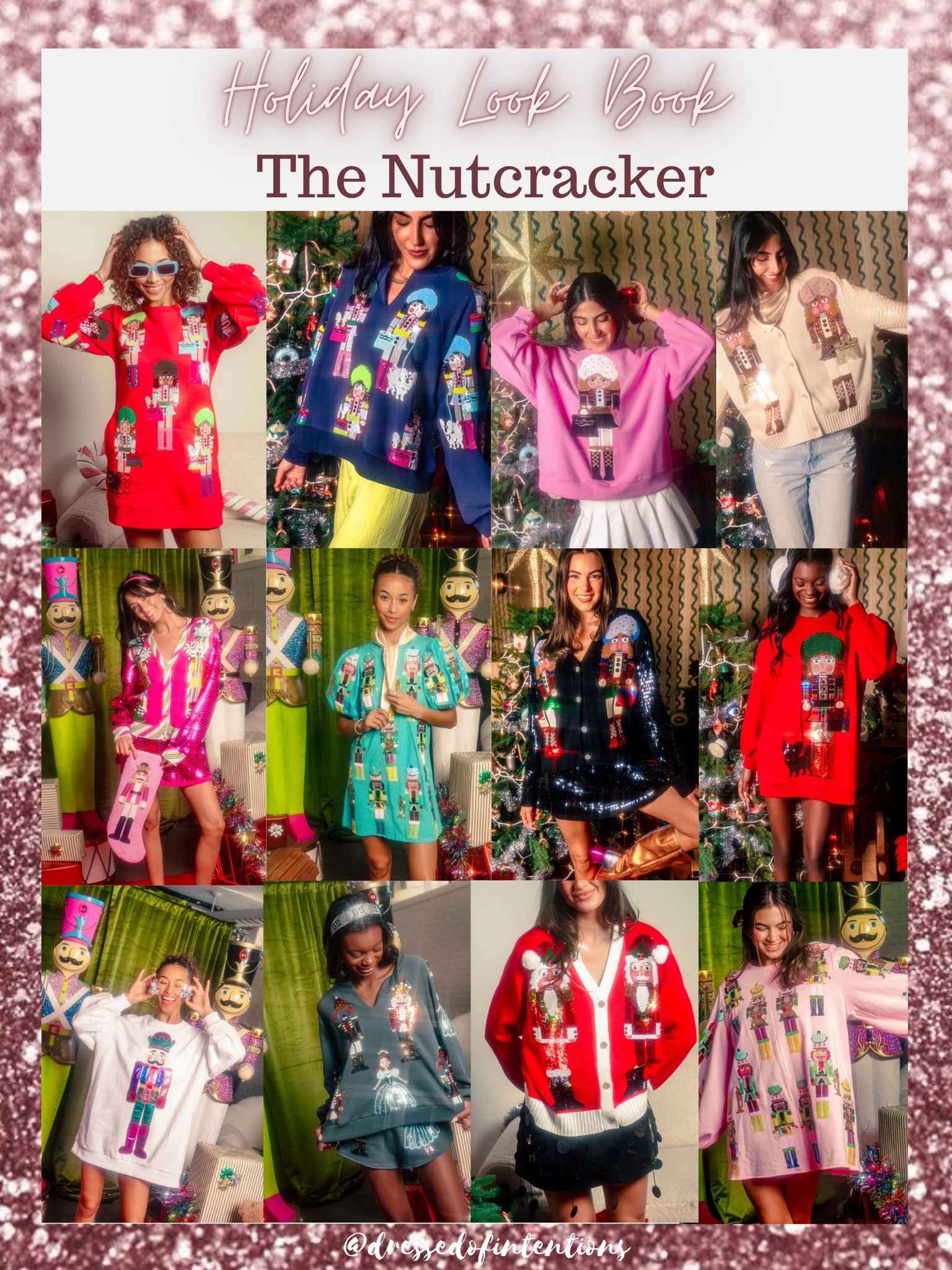 A sequin nutcracker is such a whimsical twist on holiday style. These pieces are a bit of a splurge but make such a fun statement. I take an xl in tops and xxl in dresses in Queen of Sparkles 

#LTKMidsize #LTKSeasonal #LTKHoliday